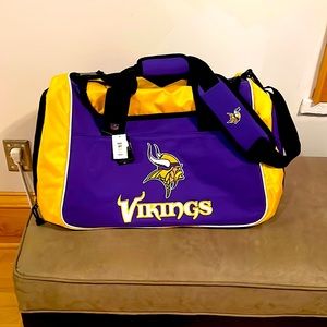 OFFICIAL NFL VIKINGS Gear/Duffel Bag